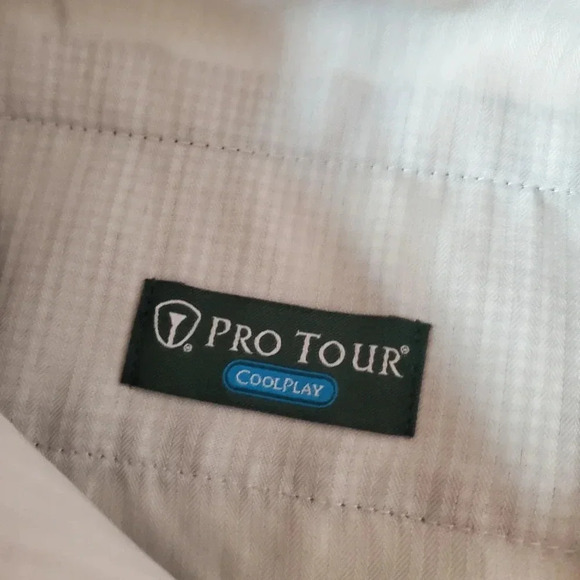 Pro Tour Cool Play Mens 36x10 Black/White Houndstooth Golf Shorts           #121 - Picture 11 of 12